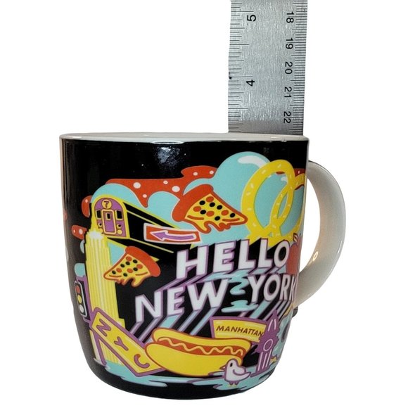 HELLO NEW YORK JAY JOSHUA PORCELAIN COFFEE CUP - Picture 7 of 7